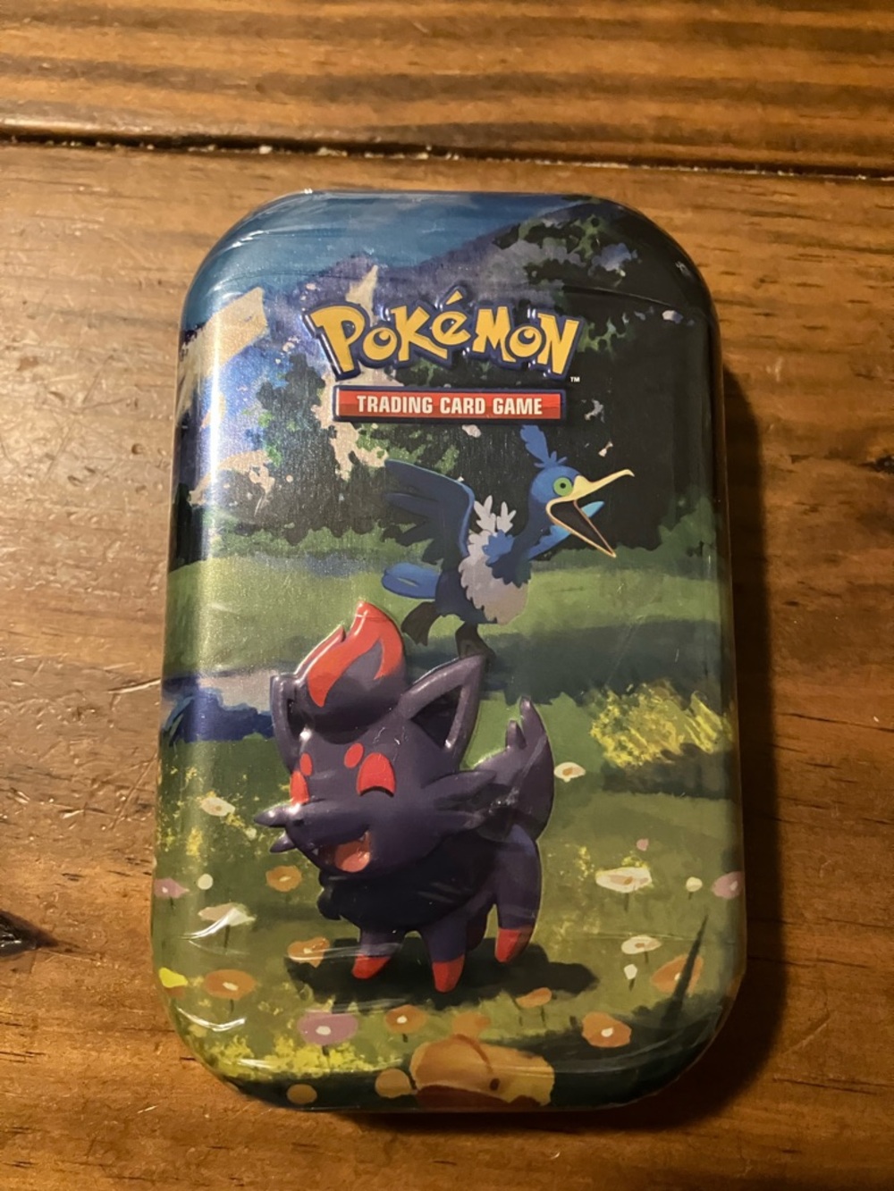 (1) Pokemon Mega Evolution Ascended Heroes Mini Tin - Zorua & Cramorant Sealed